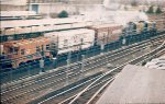 LI C-57 passing Shea Stadium station